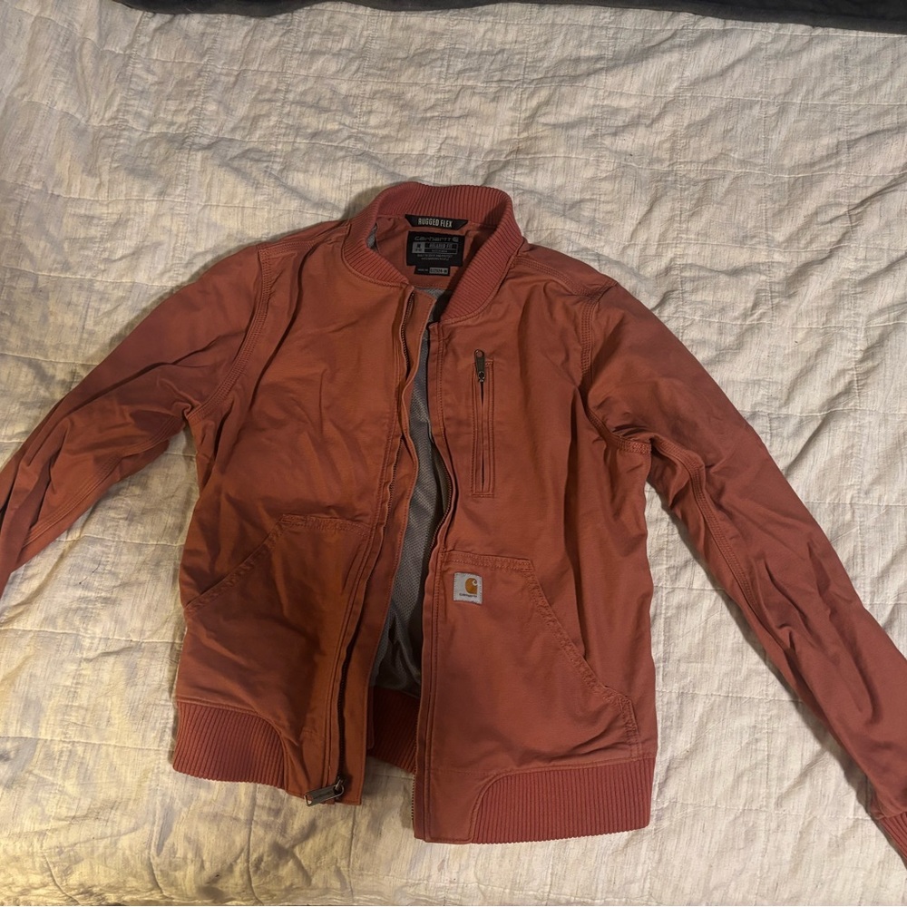 Carhartt Women’s Burnt Orange Bomber Jacket